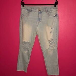 American Eagle Outfitters Cropped Skinny Jeans